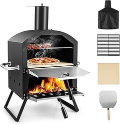 ¿Cuánto cuesta un horno de pizza de leña de acero inoxidable?