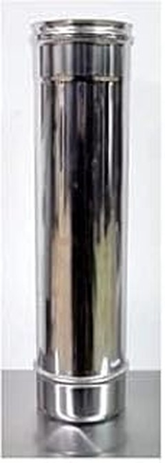 Pros y contras de usar chimeneas de tubo simple