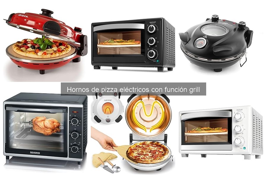 Accesorios imprescindibles para hornos de pizza eléctricos con grill