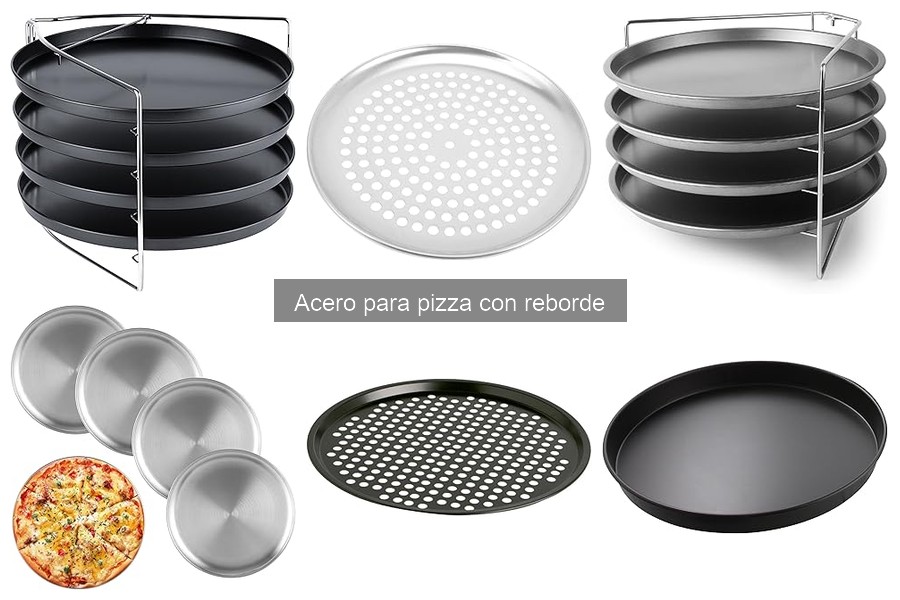 Acero para pizza con reborde vs piedra: ¿Cuál elegir?