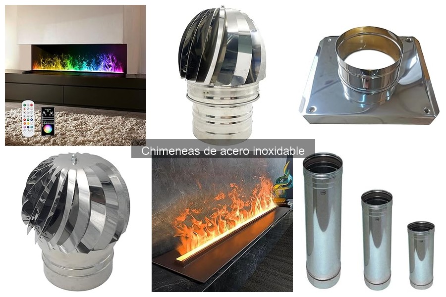 Alternativas a chimeneas de acero inoxidable para exteriores