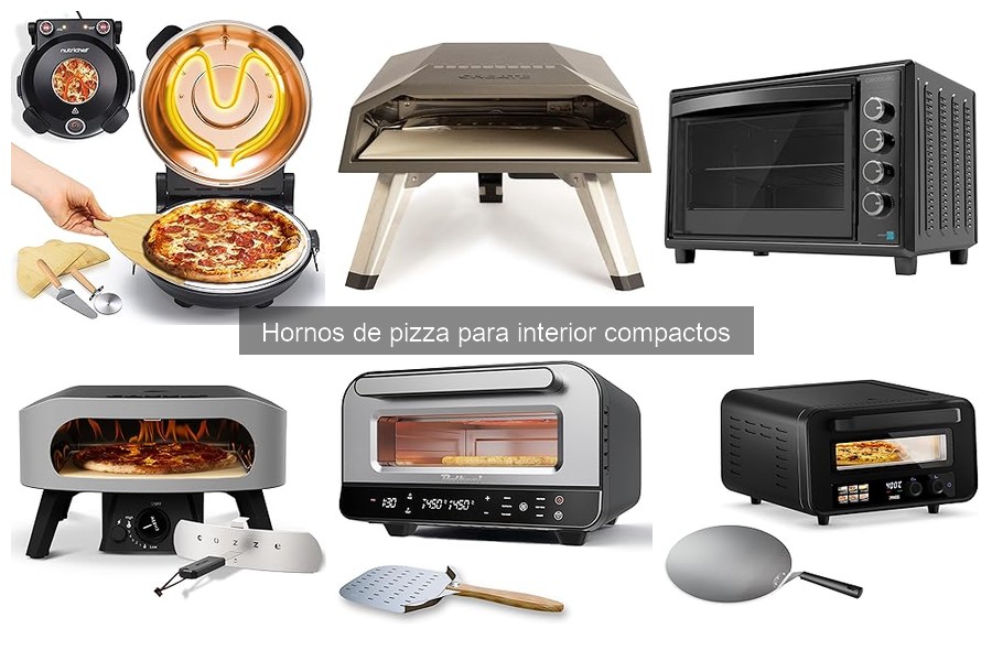 Alternativas a hornos de pizza compactos para interiores