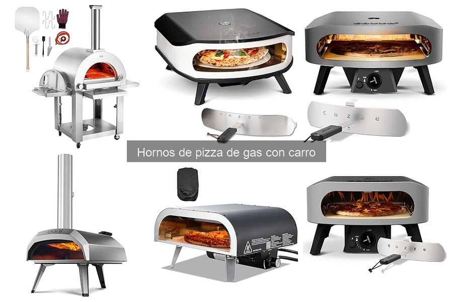 Alternativas a hornos de pizza de gas con carro