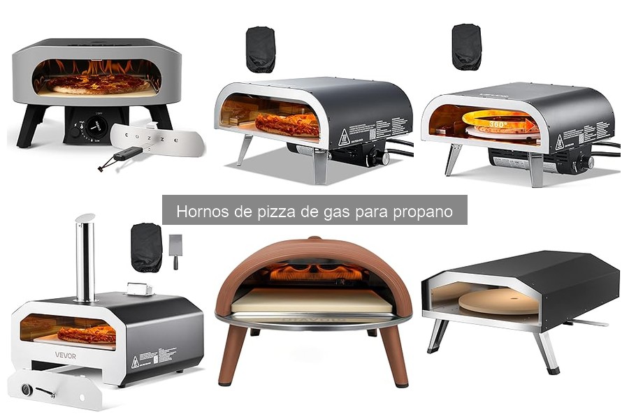 Alternativas a hornos de pizza de gas para propano
