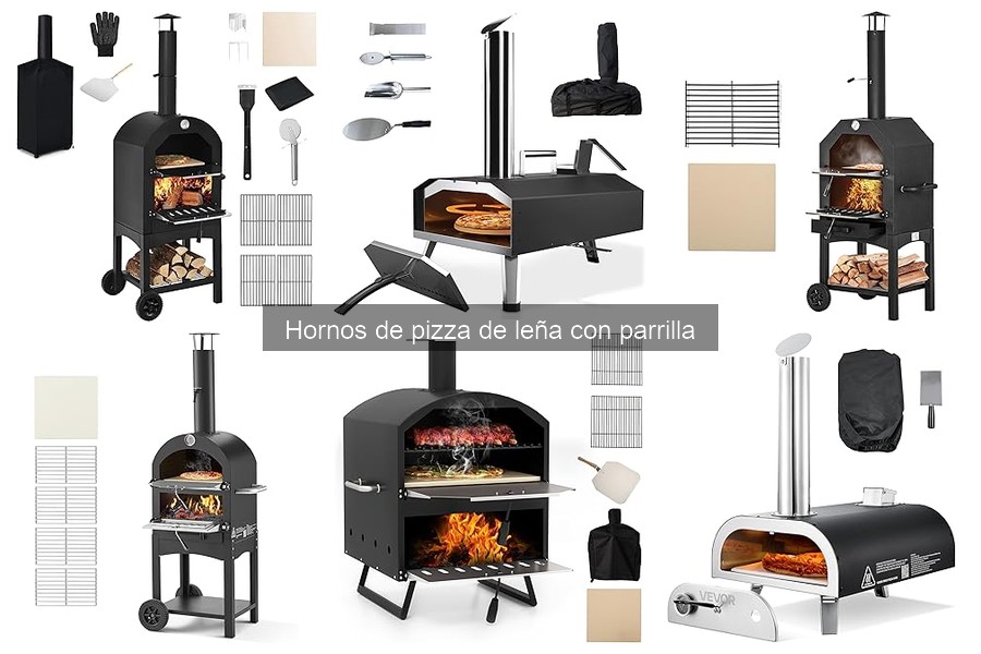 Alternativas a hornos de pizza de leña con parrilla