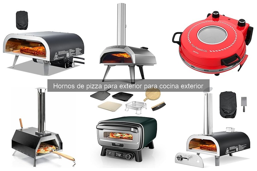 Alternativas a hornos de pizza exteriores: opciones excelentes