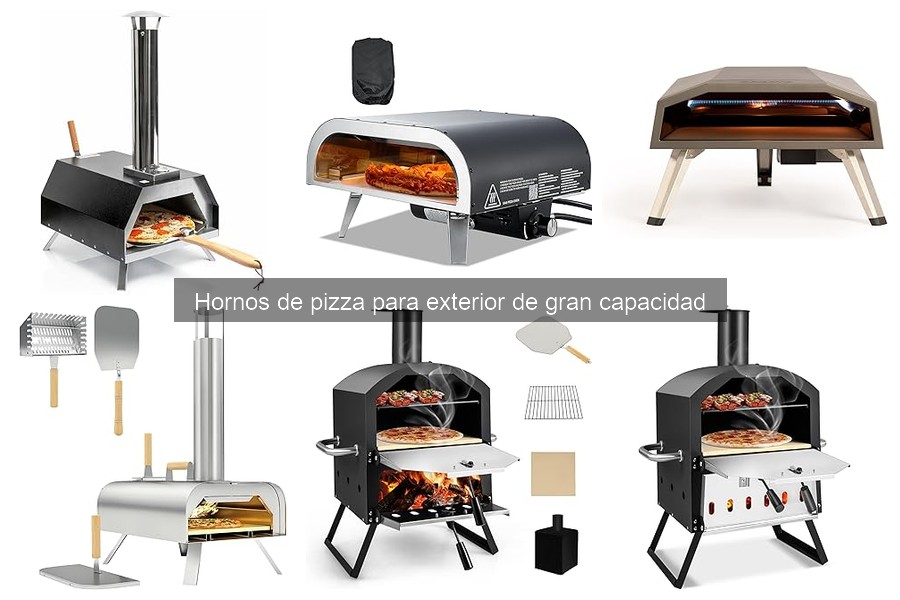 Alternativas a Hornos de Pizza para Exterior de Gran Capacidad