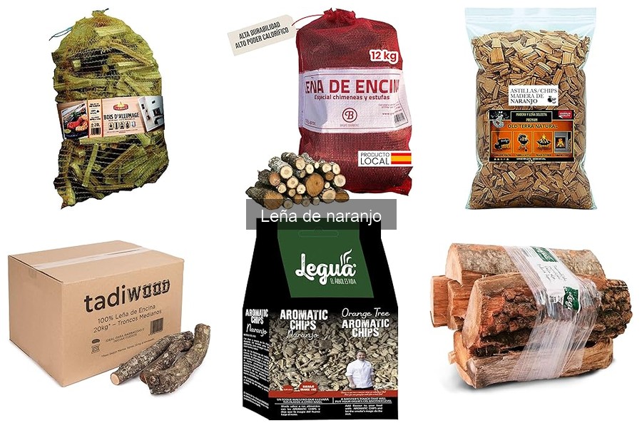 Alternativas a la Leña de Naranjo para Cocción Perfecta