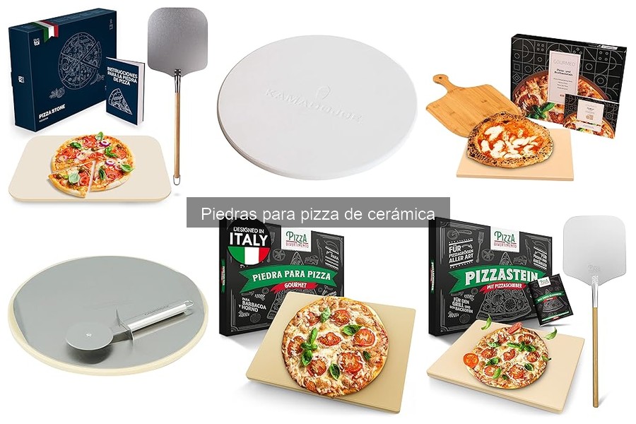 Alternativas a la piedra para pizza de cerámica: opciones efectivas