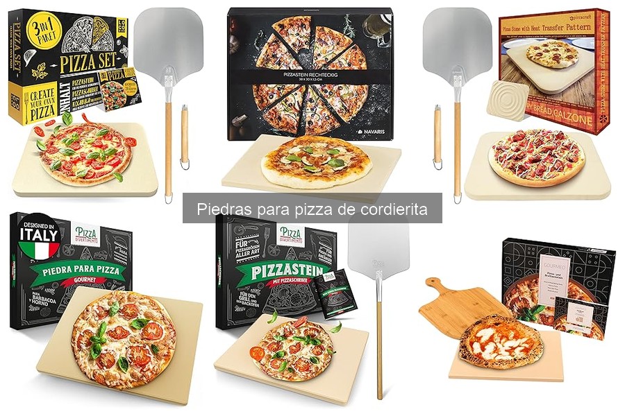 Alternativas a la piedra para pizza de cordierita: Mejores opciones