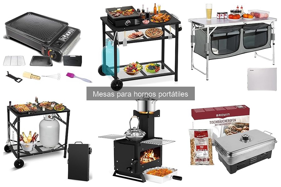 Alternativas a las Mesas para Hornos Portátiles: Opciones Prácticas