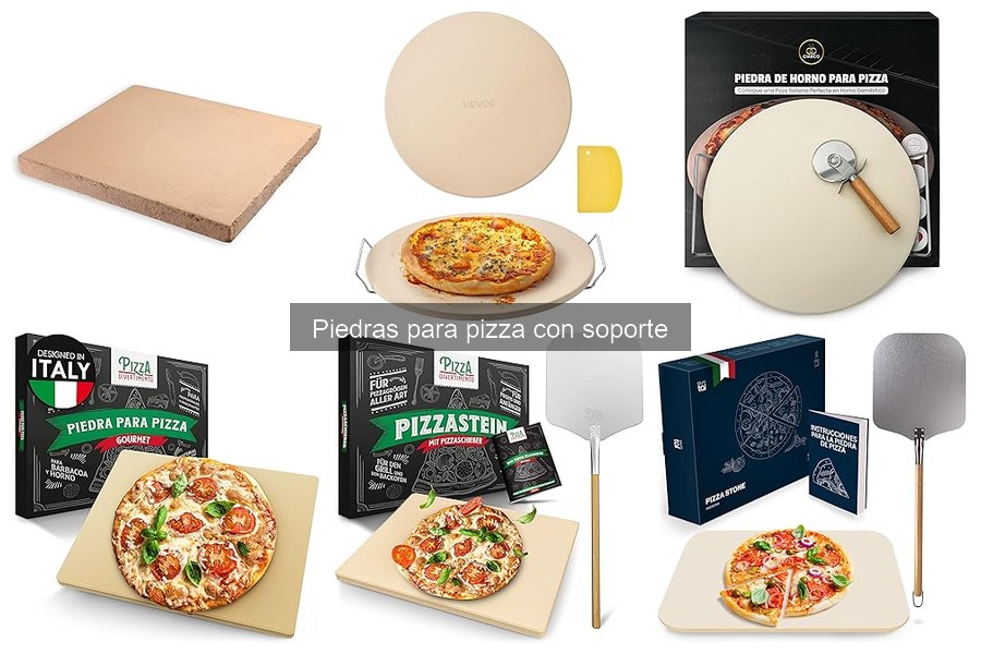 Alternativas a las Piedras para Pizza con Soporte