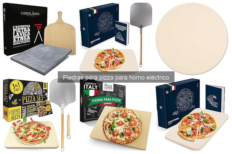 Alternativas a las piedras para pizza en hornos eléctricos