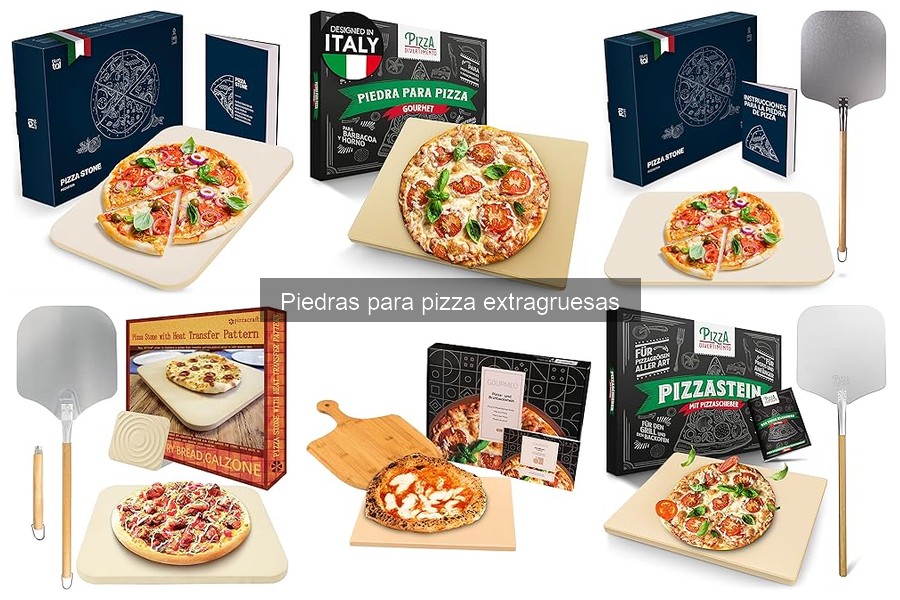 Alternativas a las Piedras para Pizza Extragruesas