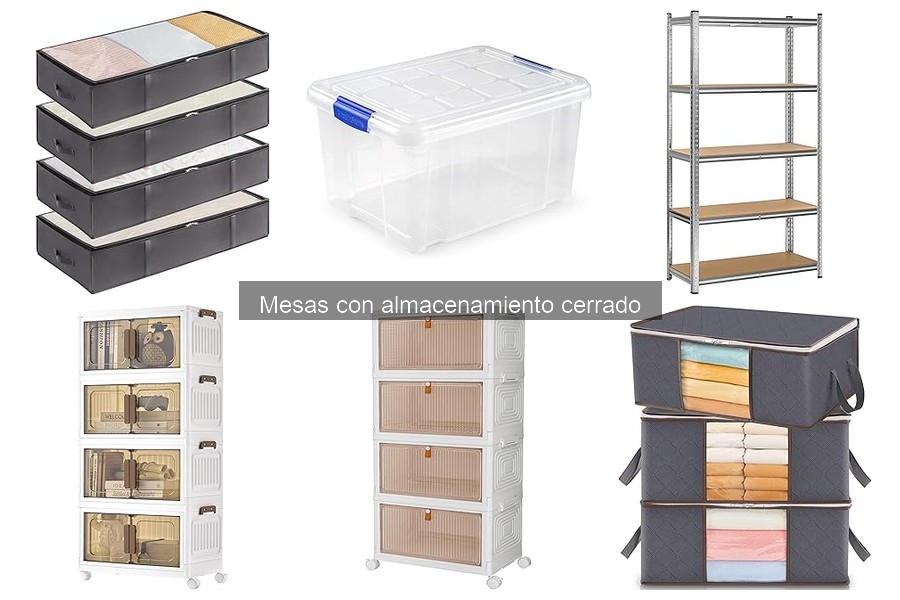 Alternativas a Mesas con Almacenamiento Cerrado para Exteriores