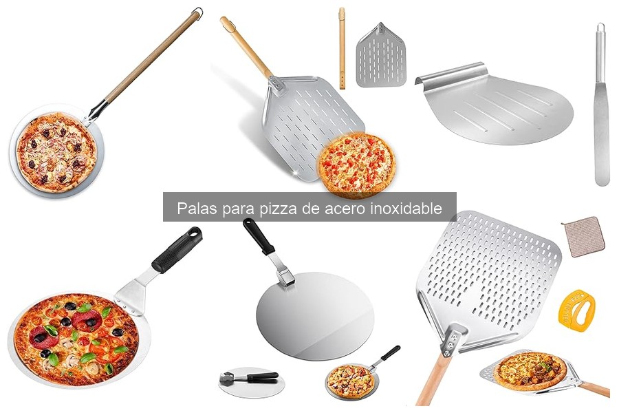 Alternativas a Palas de Pizza de Acero Inoxidable