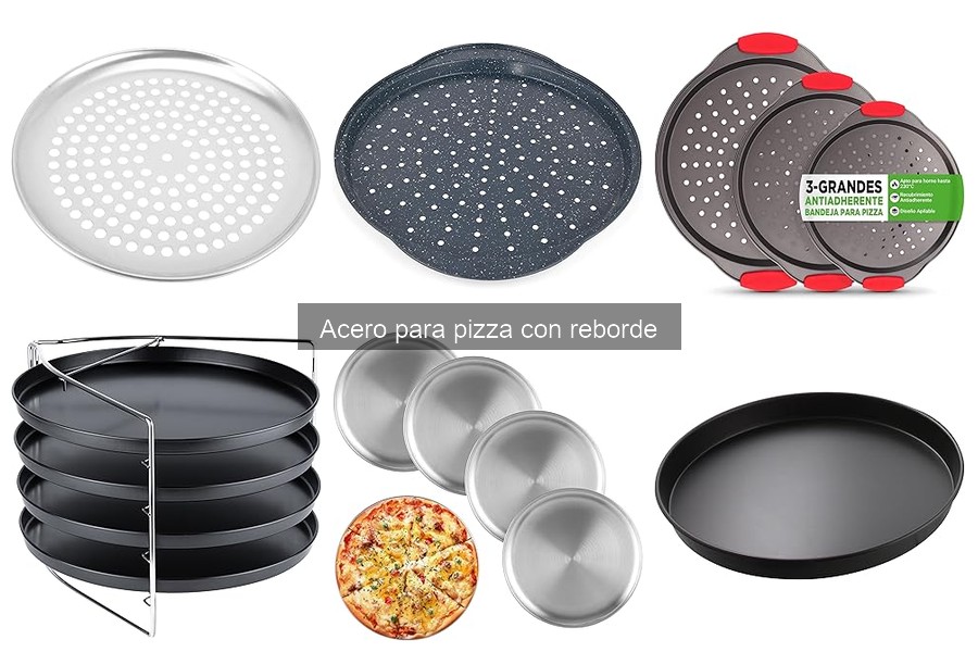 Alternativas al acero para pizza con reborde: utensilios y métodos
