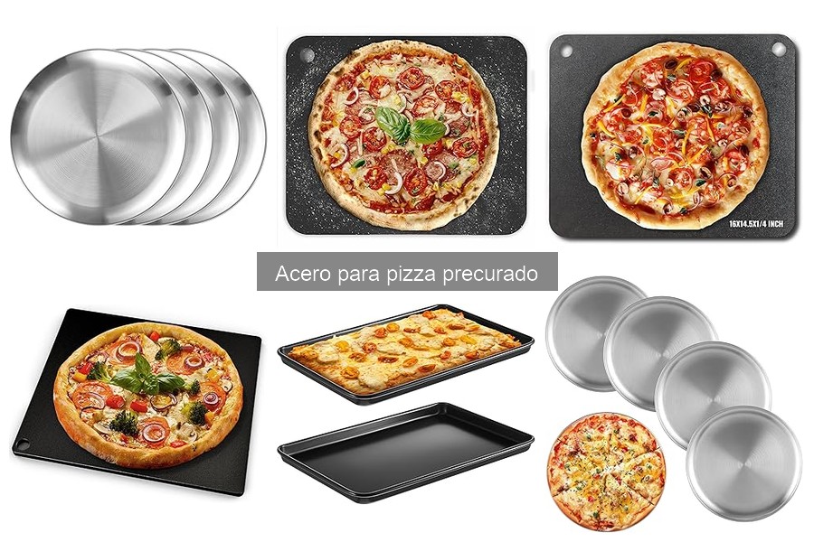 Alternativas al acero para pizza precurado: pros y contras