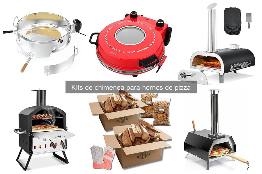 Alternativas al kit de chimenea para hornos de pizza