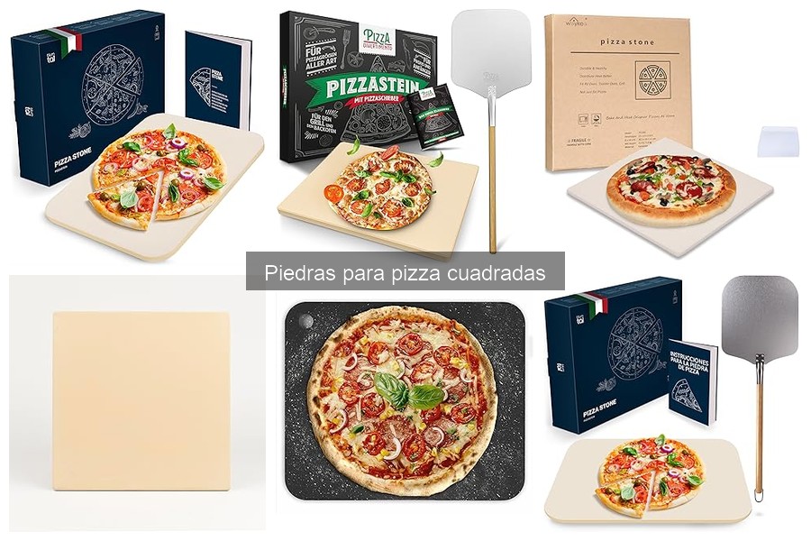 Beneficios de usar piedras cuadradas para pizza en tu cocina