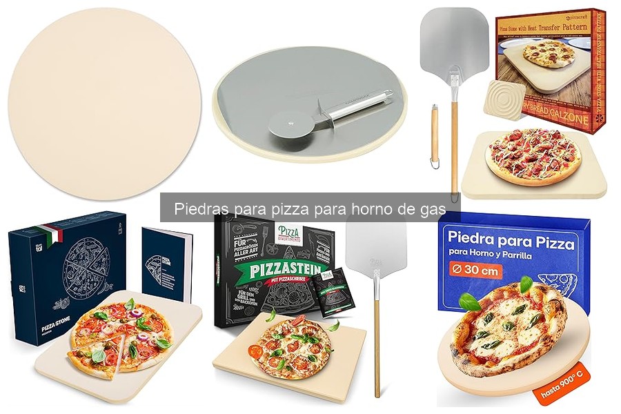 Beneficios de usar piedras para pizza en hornos de gas
