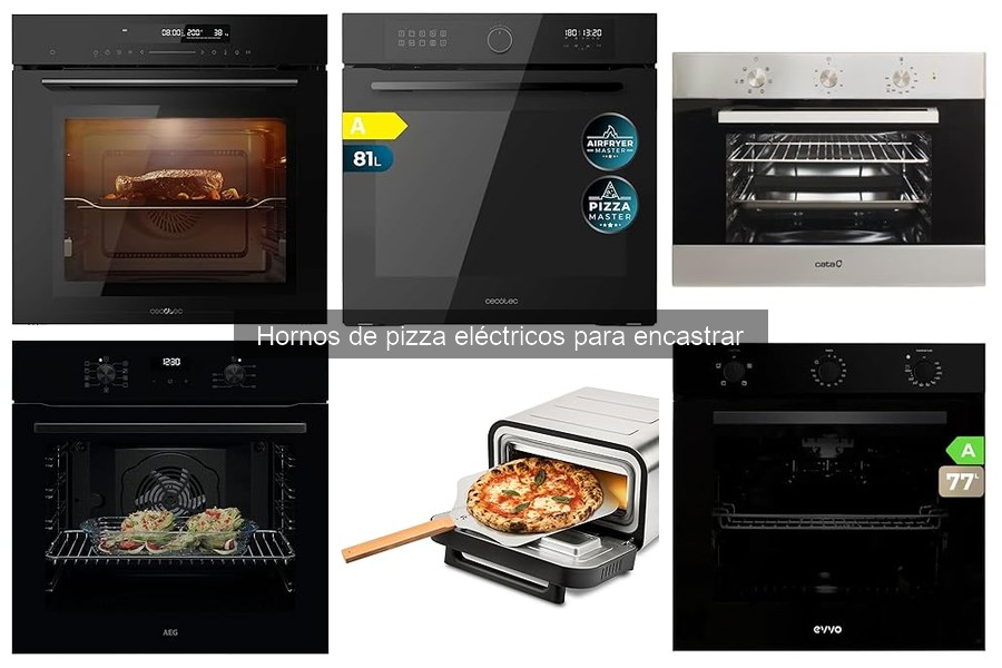 Características de un buen horno de pizza eléctrico para encastrar