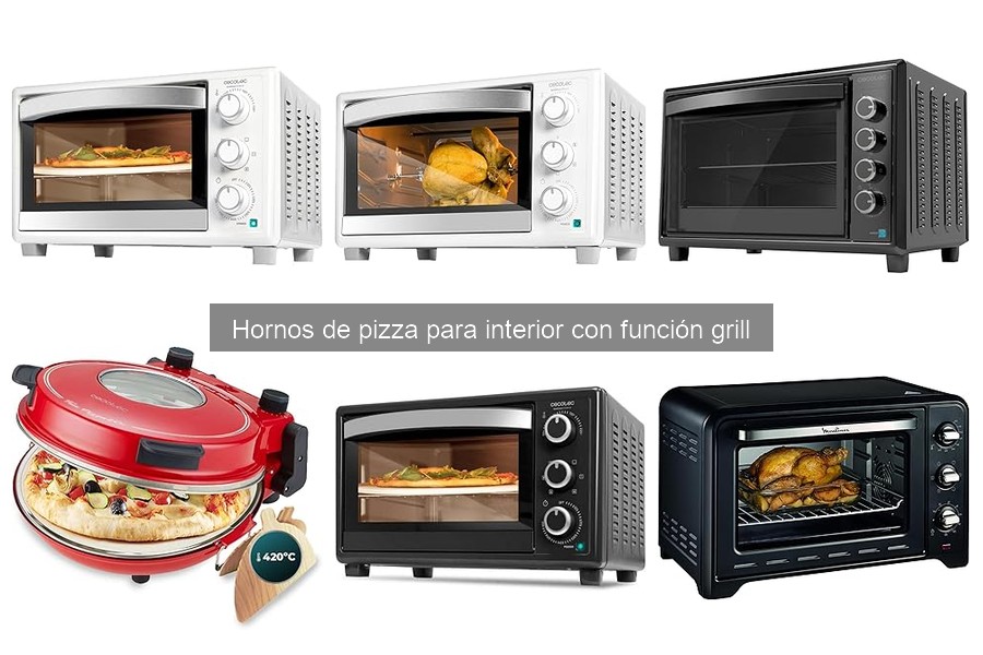 Cómo elegir el mejor horno de pizza con grill para interior