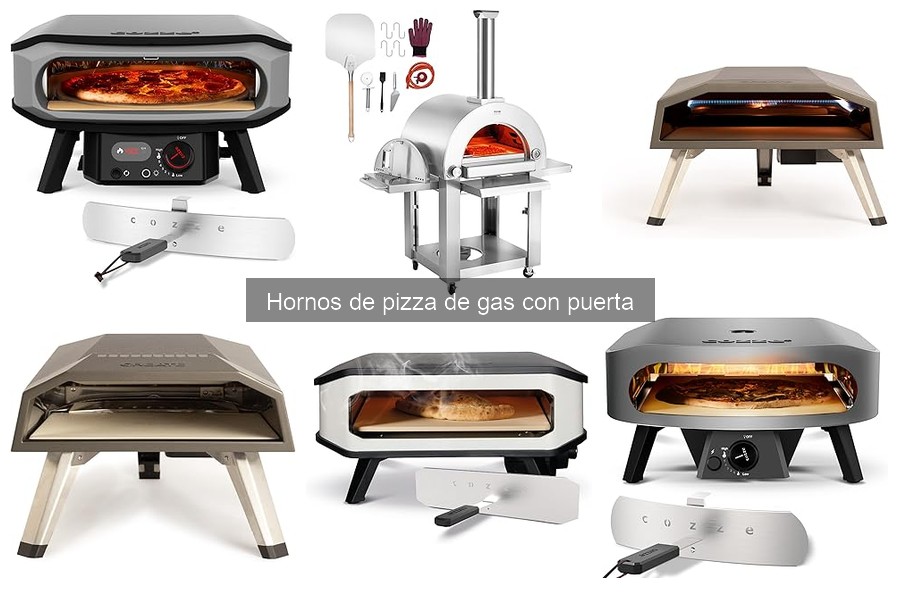 Cómo elegir el mejor horno de pizza de gas con puerta