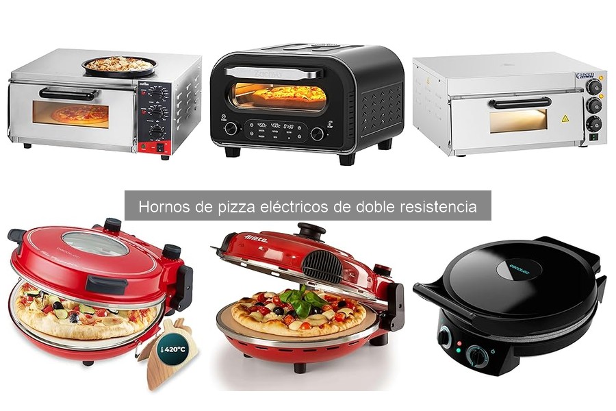 Cómo elegir el mejor horno de pizza eléctrico de doble resistencia