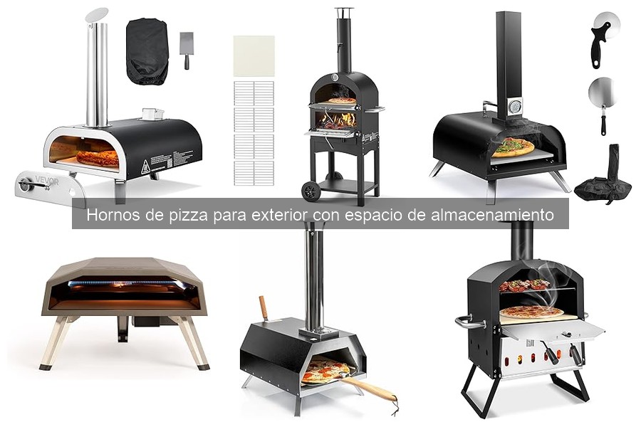 Cómo elegir el mejor horno de pizza exterior con almacenamiento