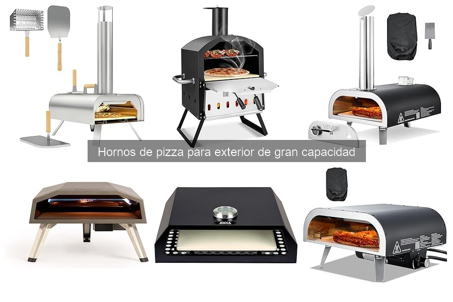 Cómo elegir el mejor horno de pizza exterior de gran capacidad