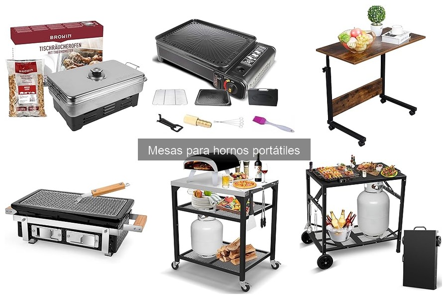 Cómo Elegir la Altura Ideal para una Mesa de Horno Portátil