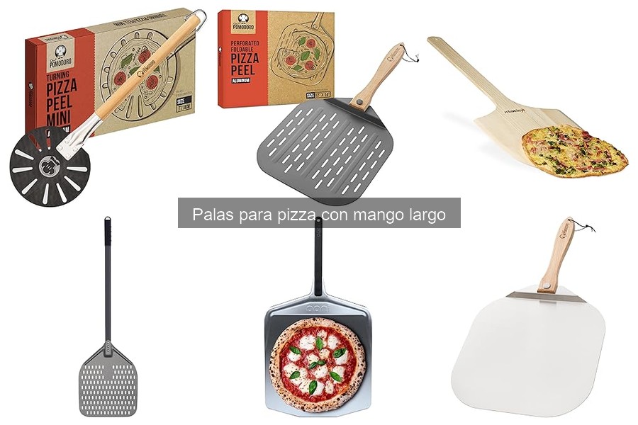 Cómo elegir la mejor pala para pizza con mango largo