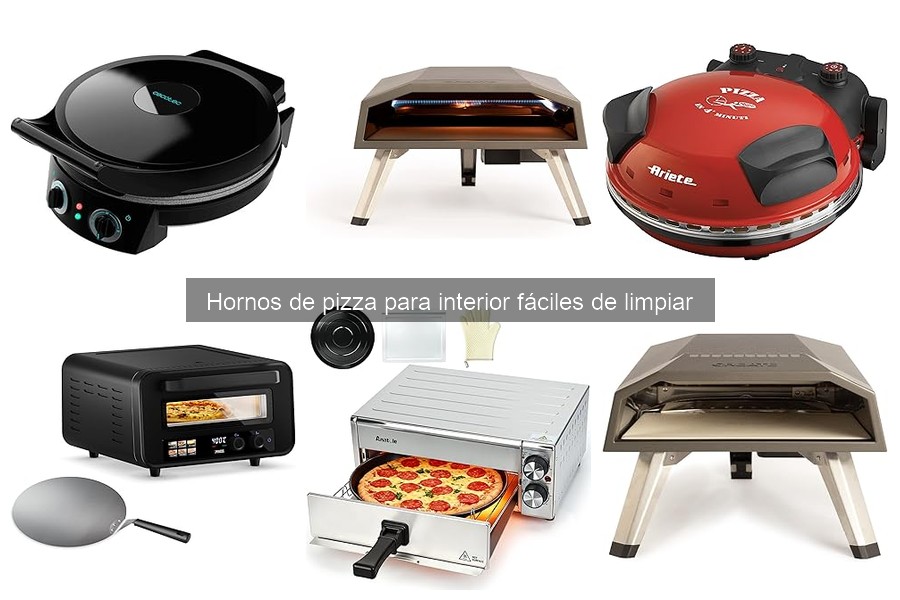 Cómo elegir un horno de pizza interior fácil de limpiar