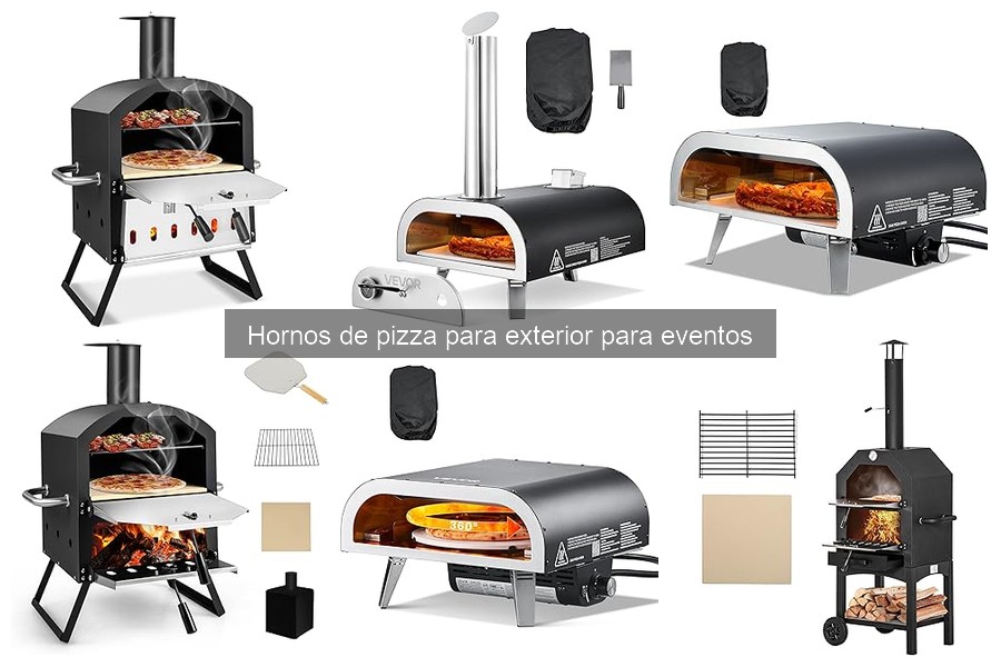 Cómo elegir un horno de pizza para eventos al aire libre