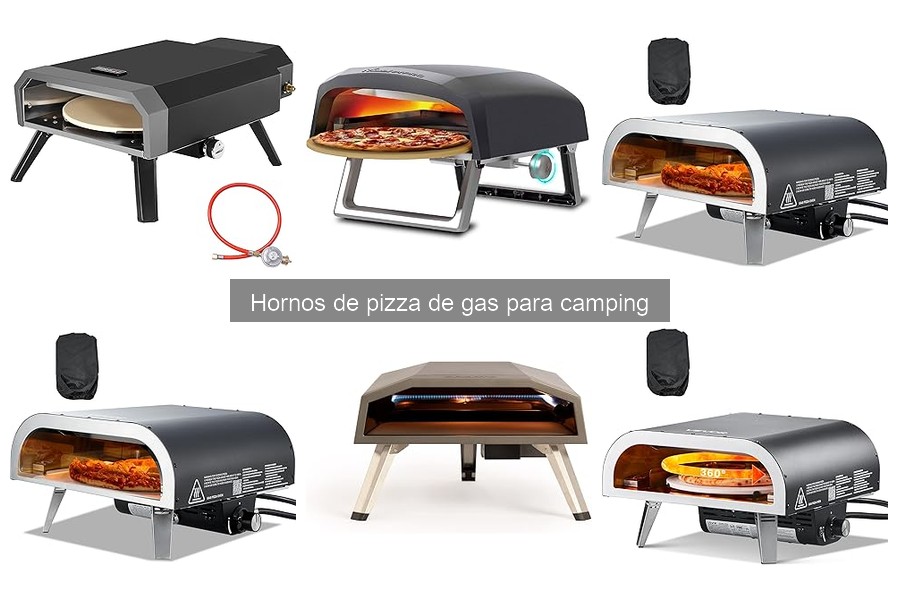 Cómo instalar un horno de pizza de gas para camping