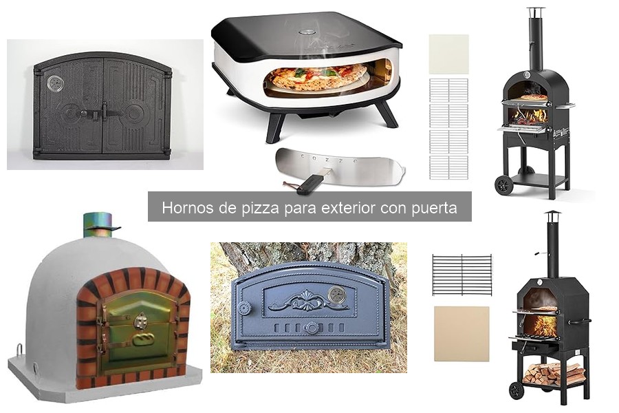 Cómo instalar un horno de pizza exterior con puerta