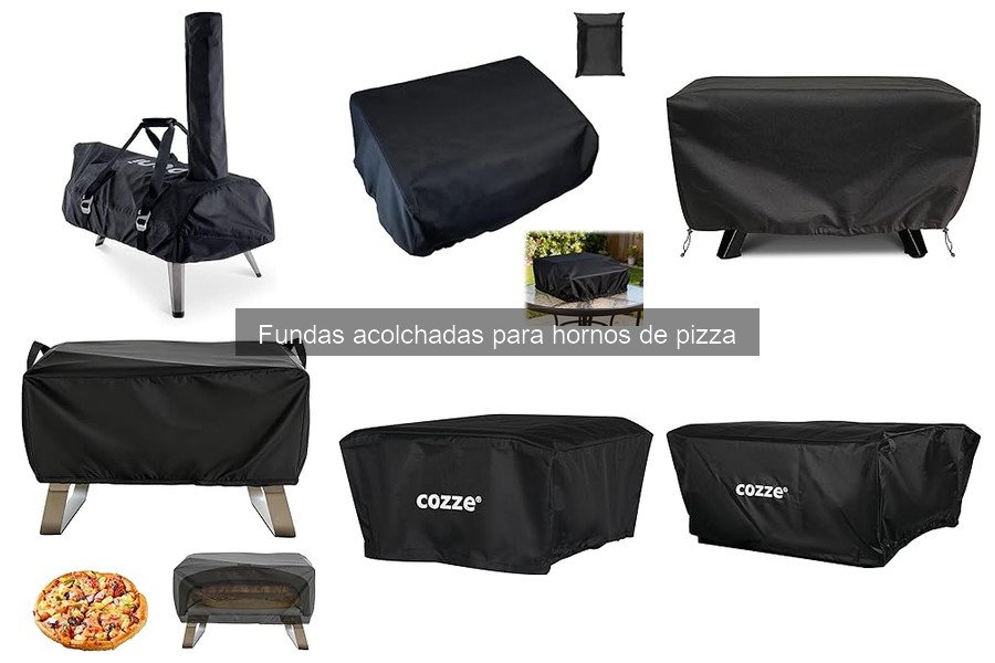 Cómo instalar una funda acolchada para horno de pizza