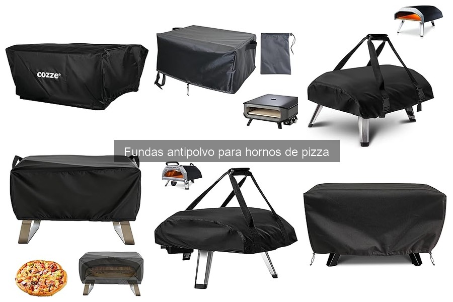 Cómo instalar una funda antipolvo para horno de pizza