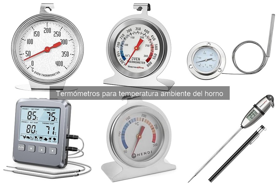 Cómo instalar y usar un termómetro para horno correctamente