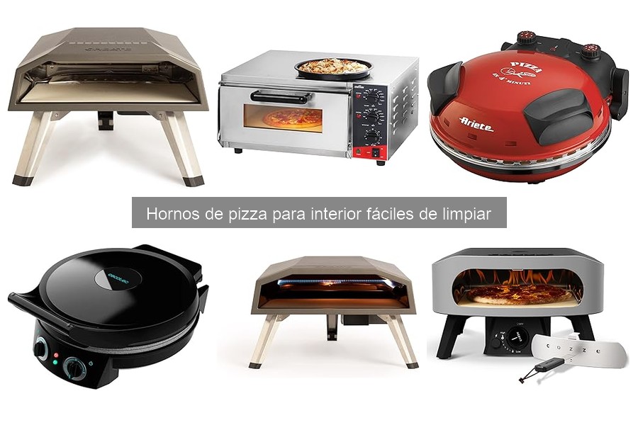 Cómo limpiar un horno de pizza para interior fácilmente