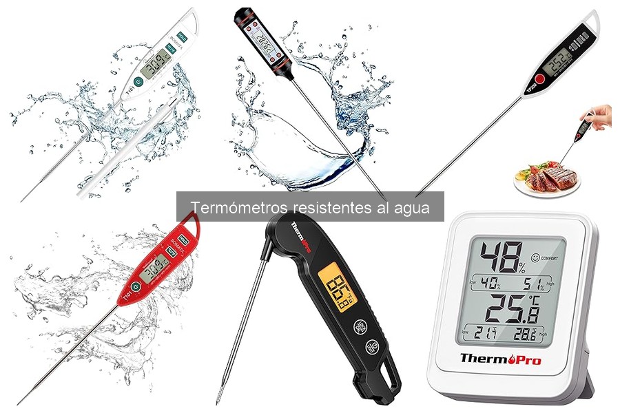 Cómo limpiar y mantener un termómetro resistente al agua