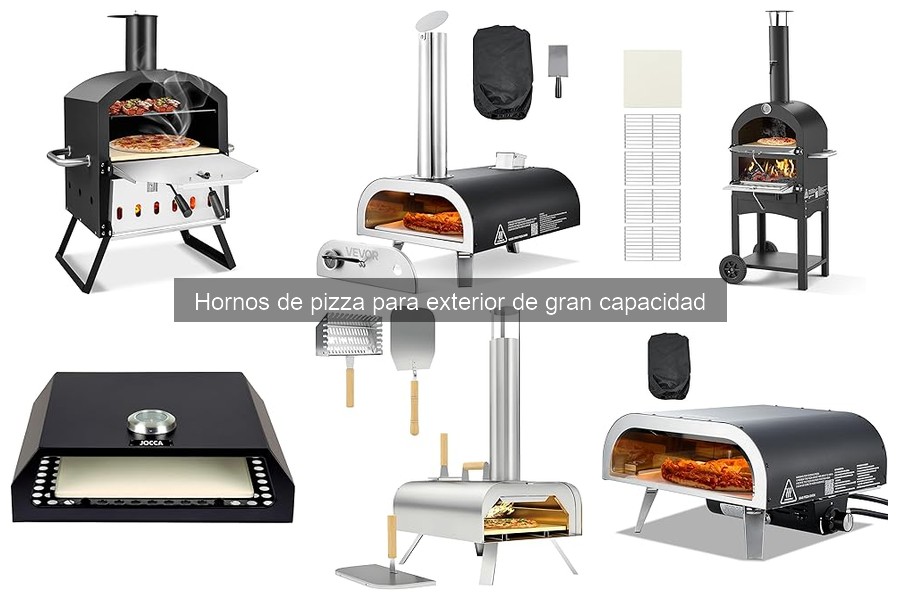 Cómo mantener un horno de pizza exterior de gran capacidad