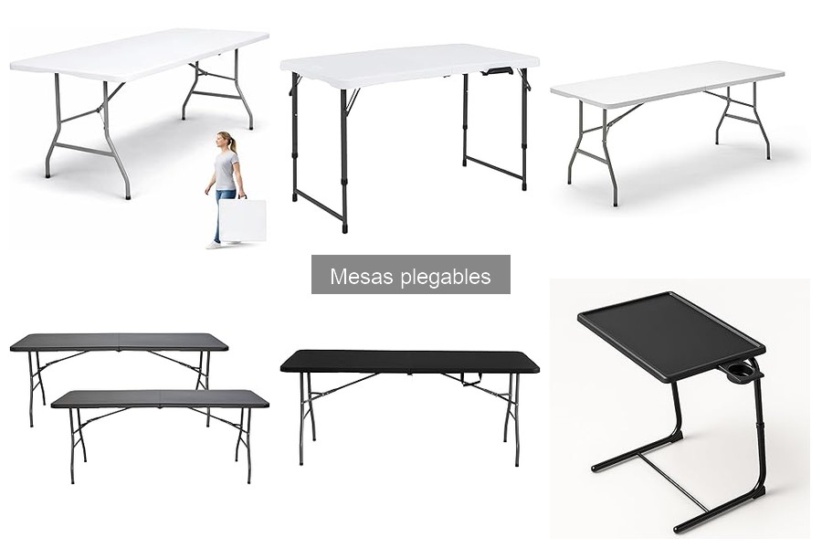 Cómo montar y desmontar mesas plegables fácilmente