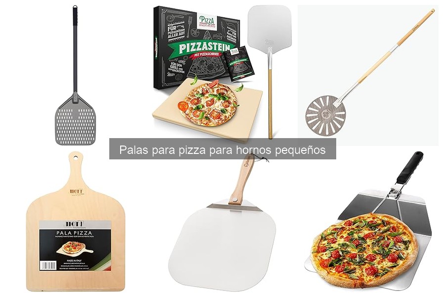 Cómo usar correctamente una pala para pizza en hornos pequeños