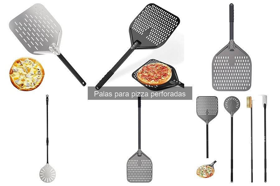 Cómo usar correctamente una pala para pizza perforada
