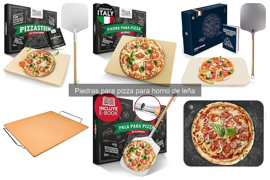 Cómo usar correctamente una piedra para pizza en horno de leña