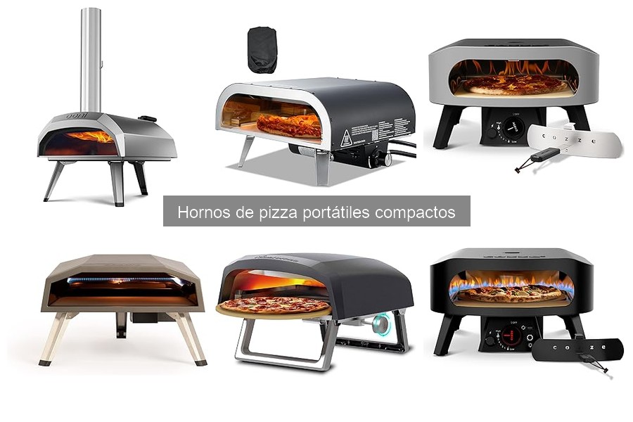 Cómo Usar Hornos de Pizza Portátiles Compactos Eficazmente