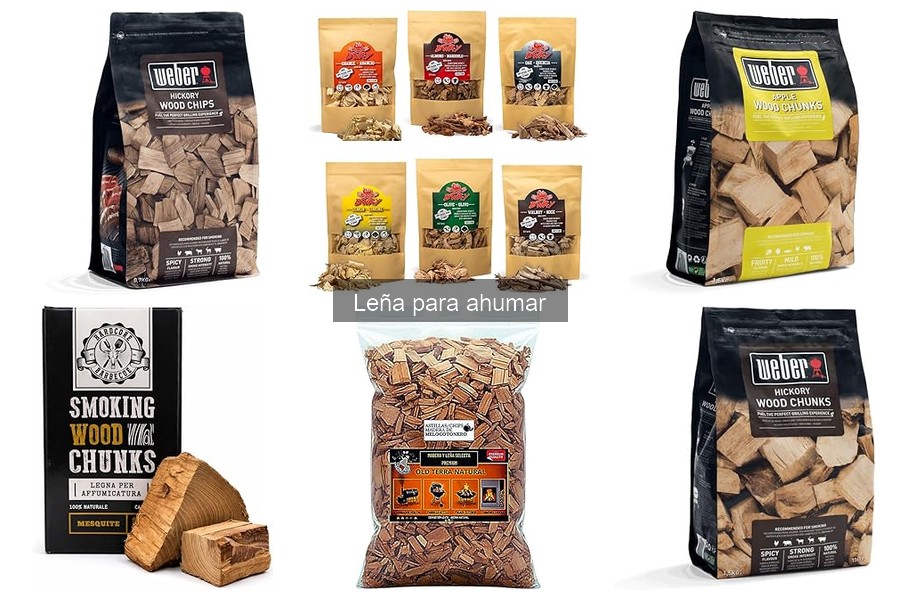 Cómo usar la leña para ahumar correctamente en cocina exterior