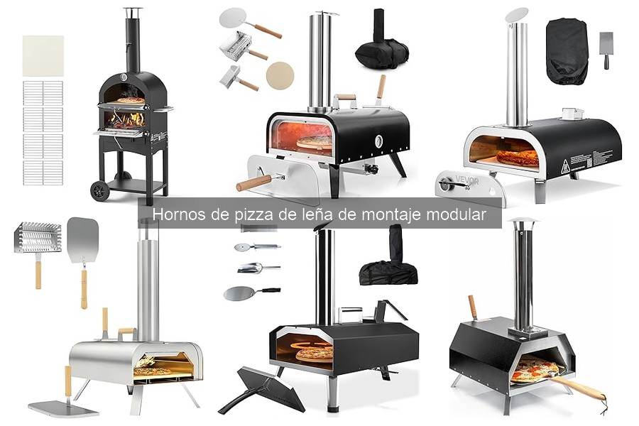 Cómo usar un horno de pizza de leña modular correctamente